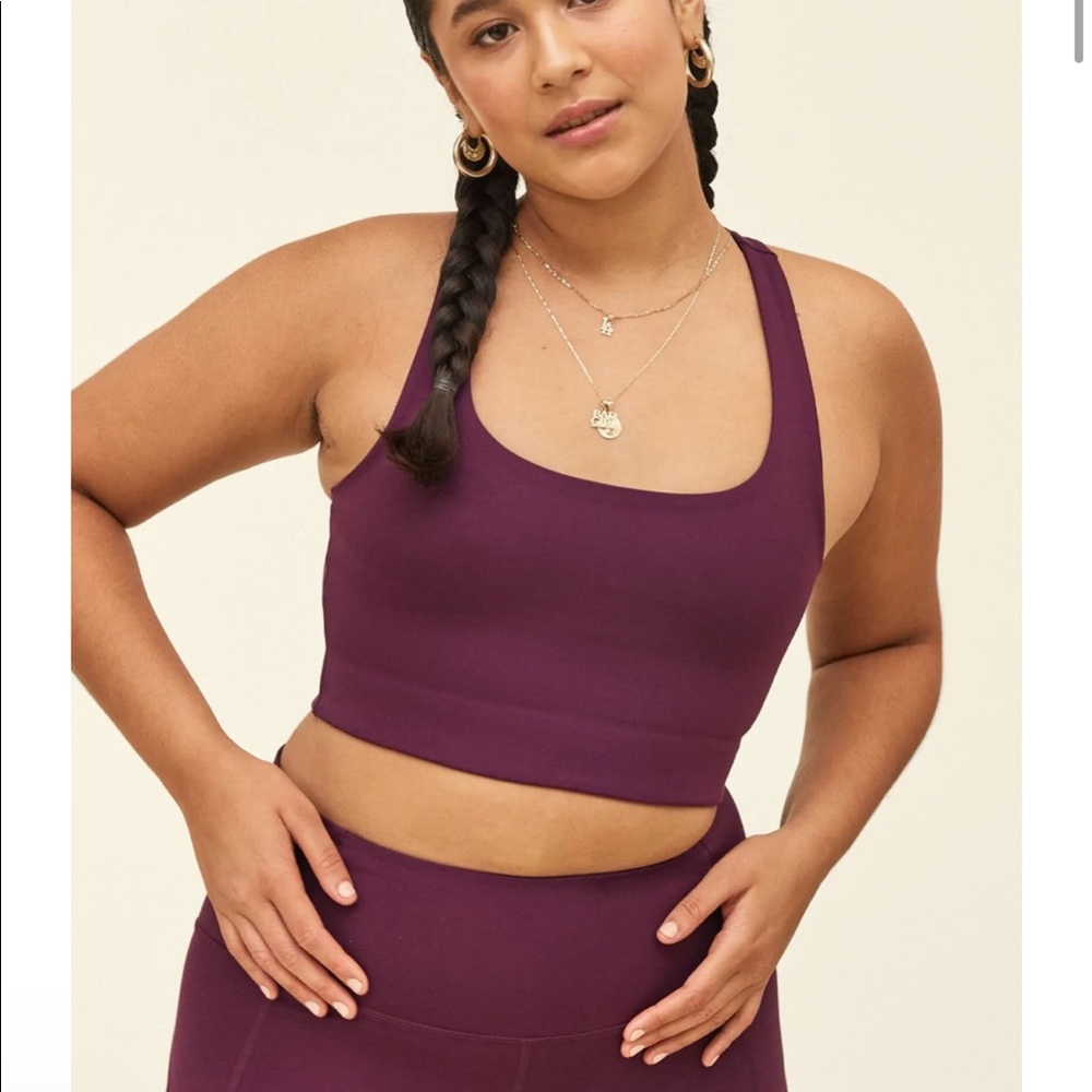 Plum Paloma Racerback Bra